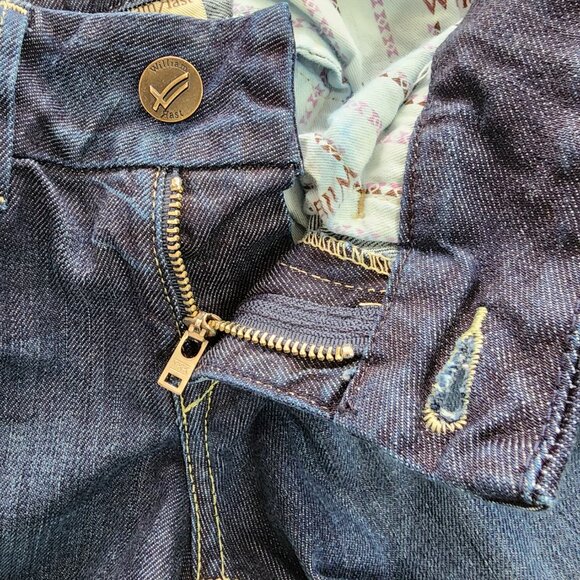 William Rast Dark Wash Stretch Denim Low Rise Bootcut Jeans - Picture 5 of 9